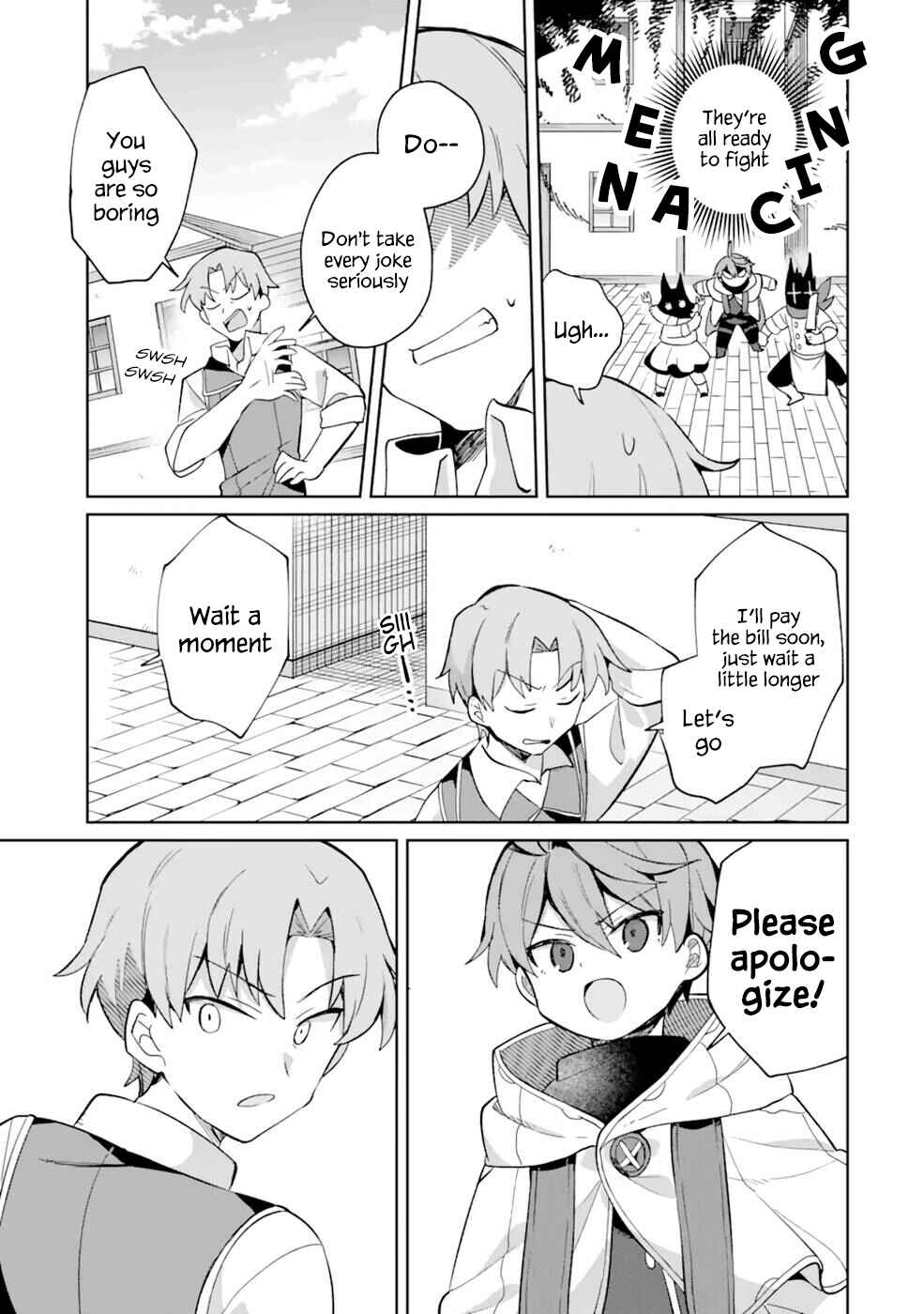 "Mou…. Hatarakitakunaindesu" Boukensha Nanka Yamete yaru. Imasara, Taiguu wo Kaerukara to Onegai sarete mo Okotowaridesu. Boku wa Zettai Hatarakimasen. Chapter 4.2 page 10
