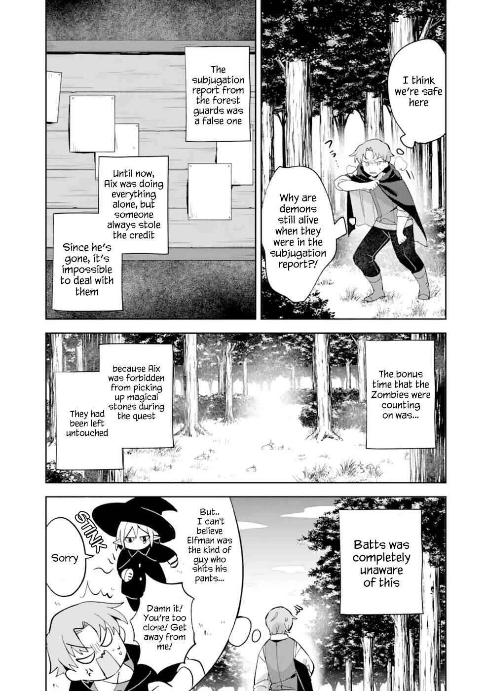 "Mou…. Hatarakitakunaindesu" Boukensha Nanka Yamete yaru. Imasara, Taiguu wo Kaerukara to Onegai sarete mo Okotowaridesu. Boku wa Zettai Hatarakimasen. Chapter 4.2 page 16