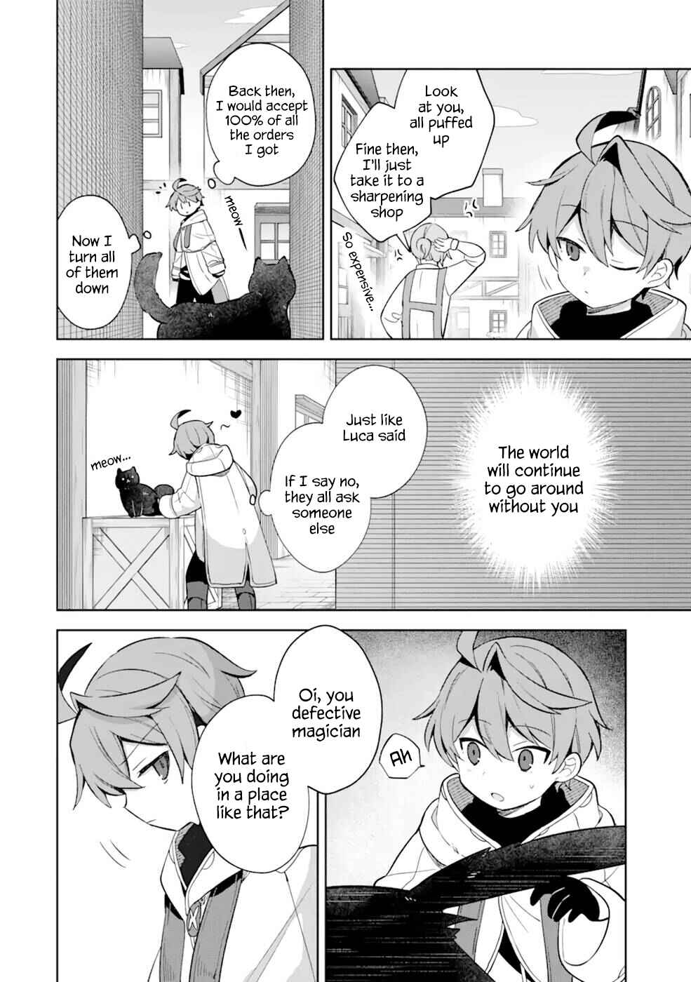 "Mou…. Hatarakitakunaindesu" Boukensha Nanka Yamete yaru. Imasara, Taiguu wo Kaerukara to Onegai sarete mo Okotowaridesu. Boku wa Zettai Hatarakimasen. Chapter 4.2 page 1