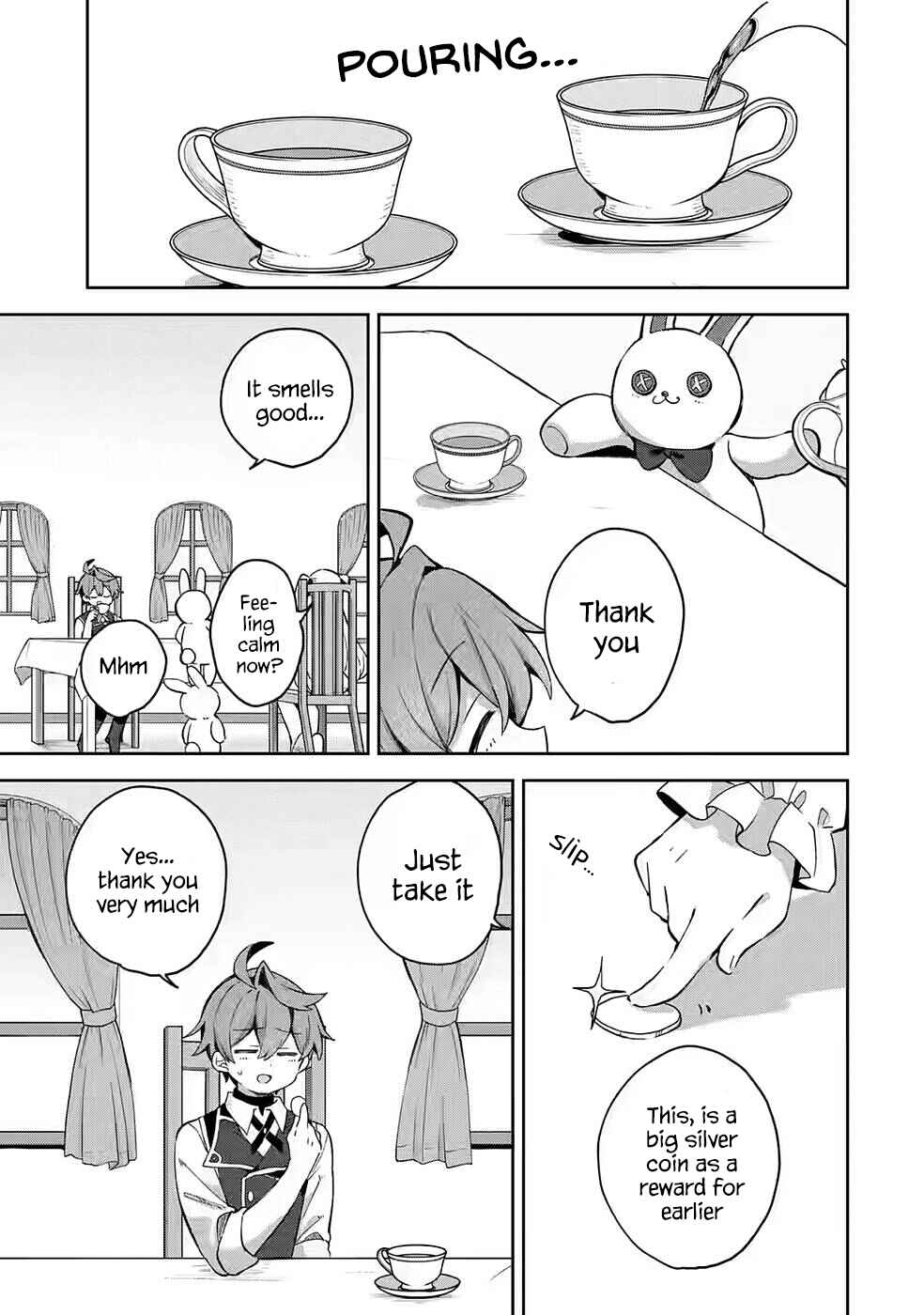 "Mou…. Hatarakitakunaindesu" Boukensha Nanka Yamete yaru. Imasara, Taiguu wo Kaerukara to Onegai sarete mo Okotowaridesu. Boku wa Zettai Hatarakimasen. Chapter 5.2 page 9
