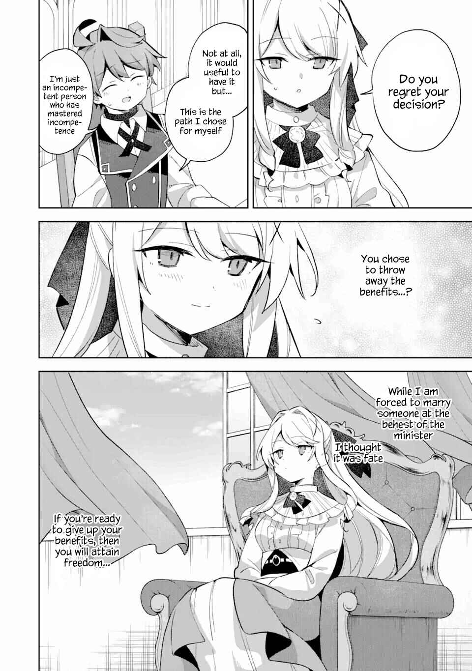 "Mou…. Hatarakitakunaindesu" Boukensha Nanka Yamete yaru. Imasara, Taiguu wo Kaerukara to Onegai sarete mo Okotowaridesu. Boku wa Zettai Hatarakimasen. Chapter 9.3 page 12