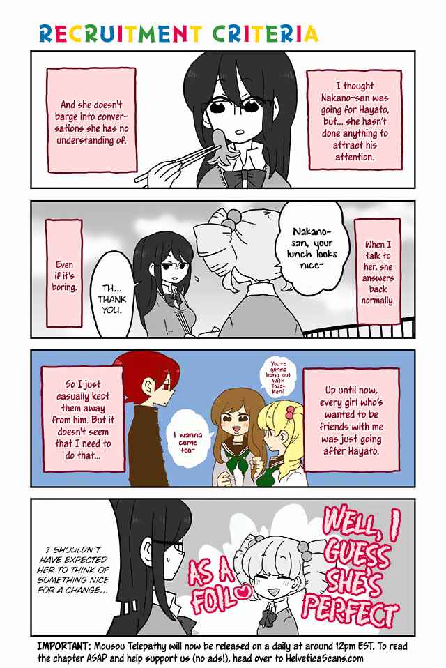 Mousou Telepathy Chapter 42 page 0