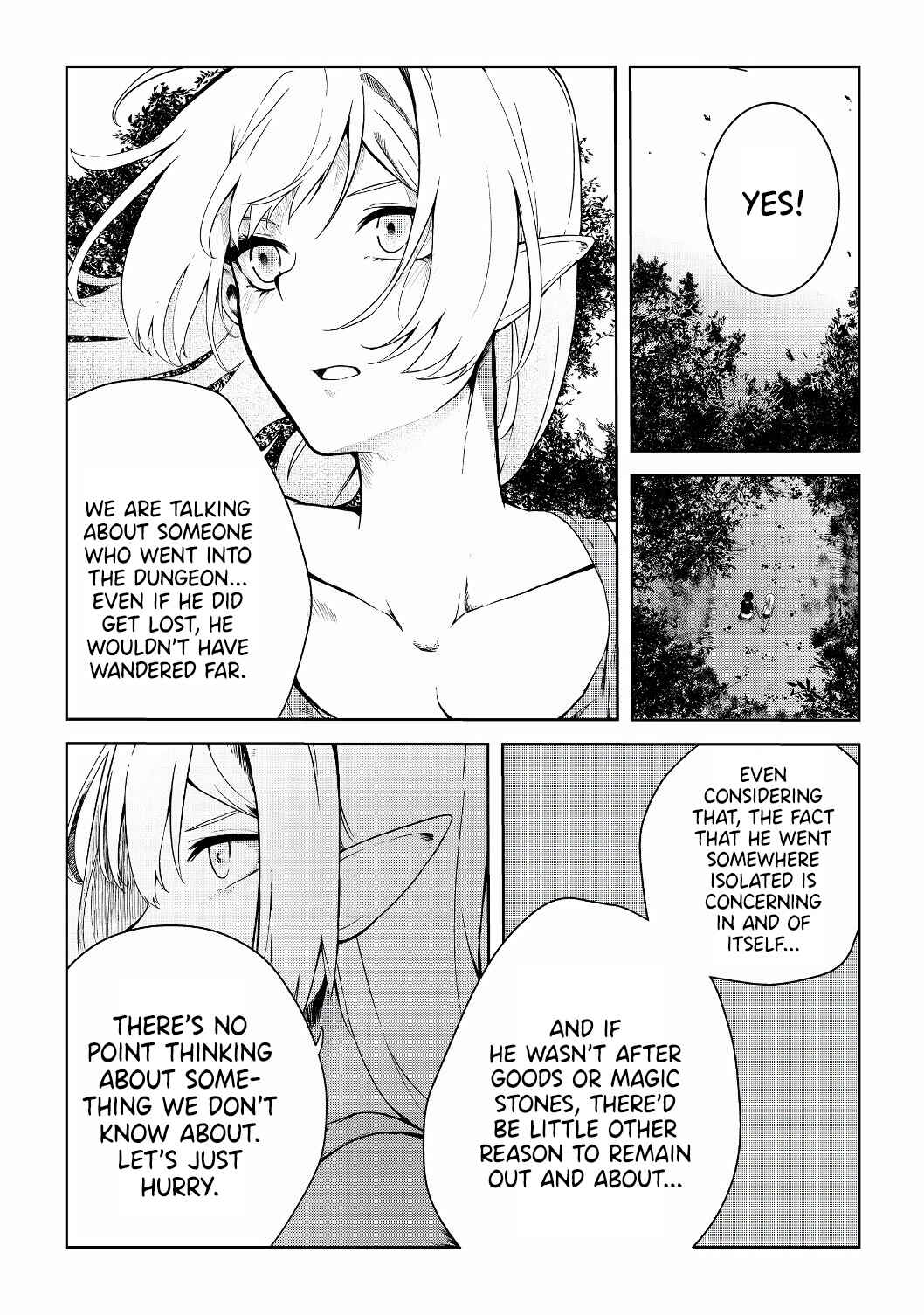 Mujintou de Elf to Kyoudou Seikatsu Chapter 10 page 12