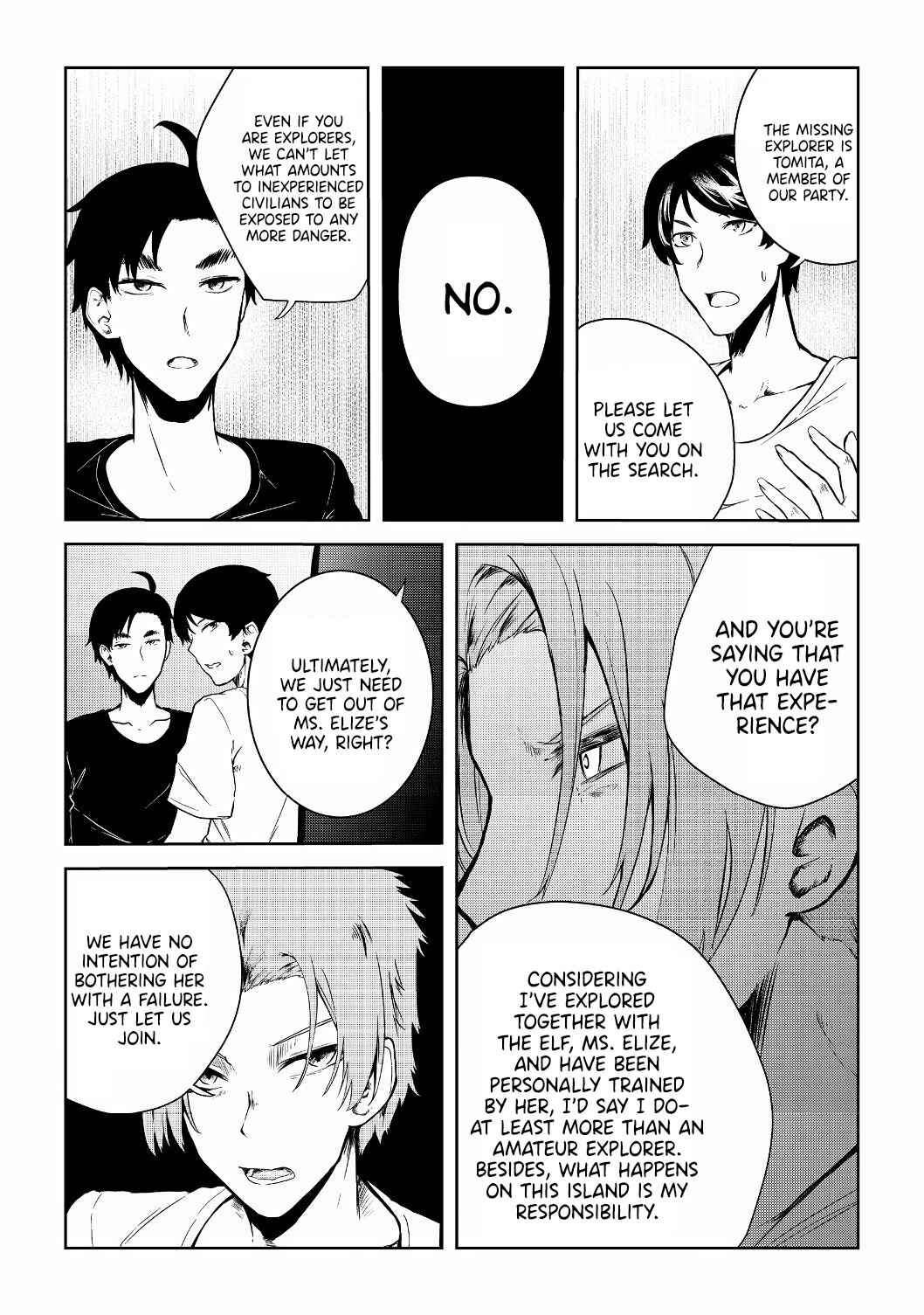 Mujintou de Elf to Kyoudou Seikatsu Chapter 10 page 5