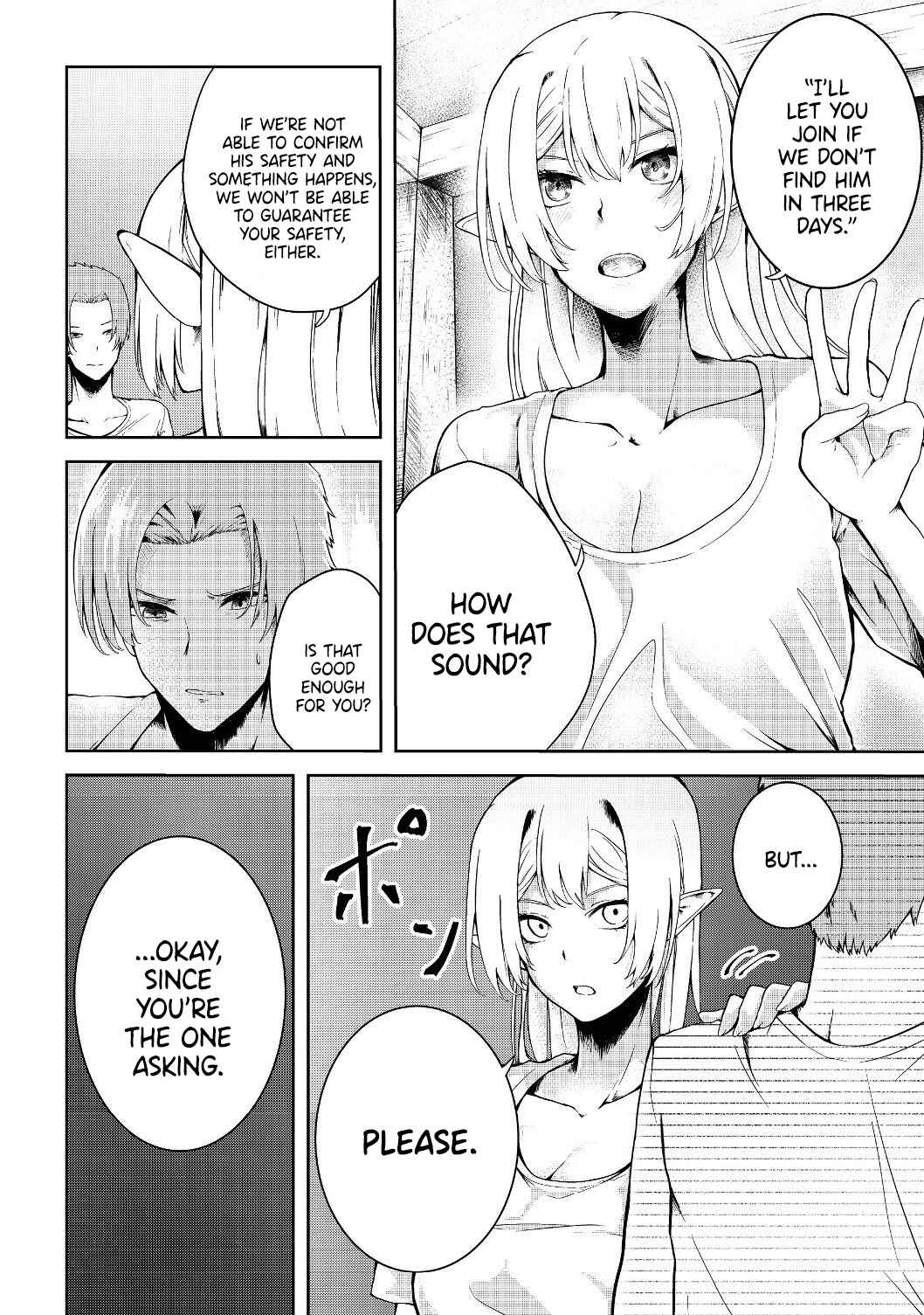 Mujintou de Elf to Kyoudou Seikatsu Chapter 10 page 8