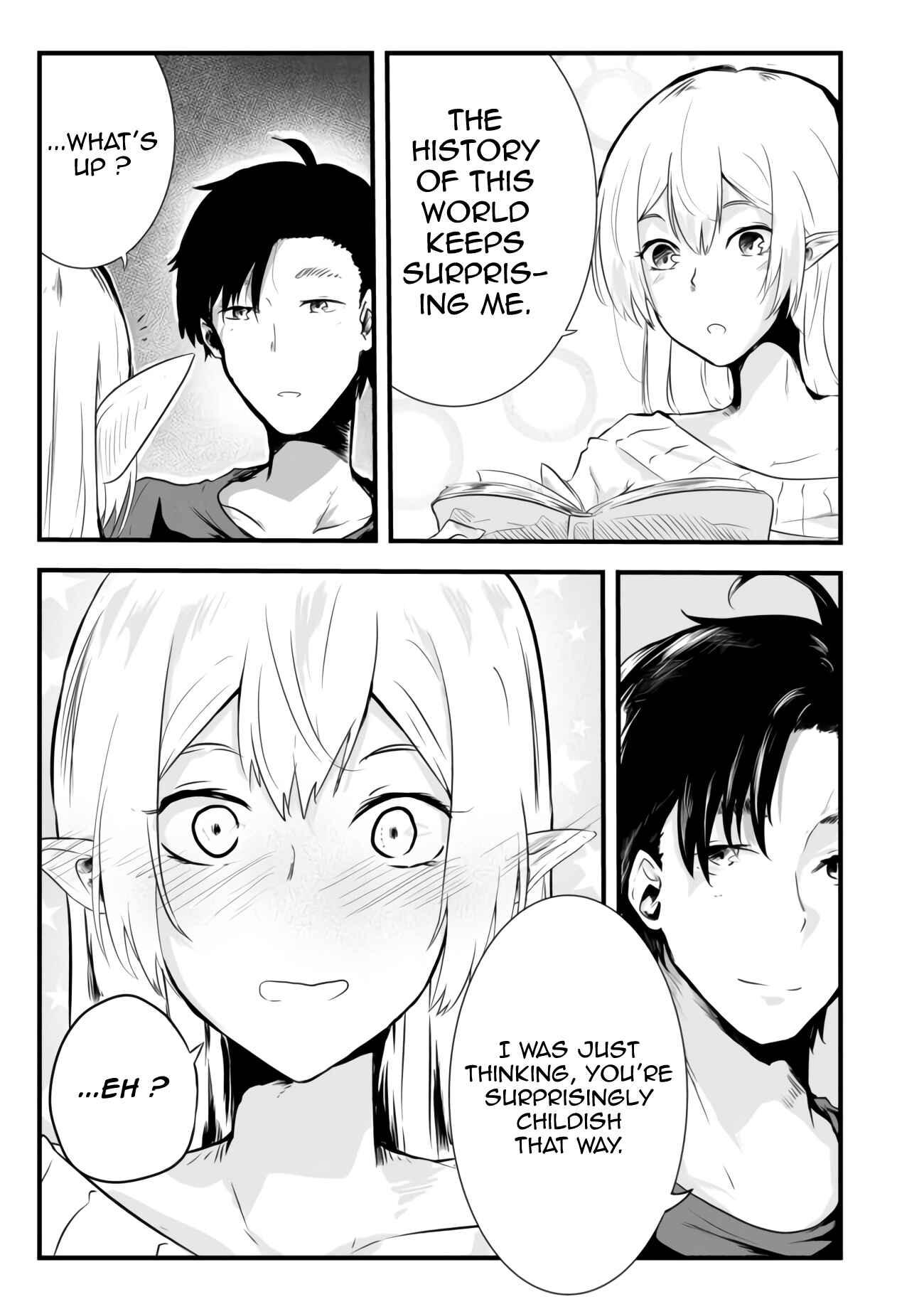 Mujintou de Elf to Kyoudou Seikatsu Chapter 2 page 9