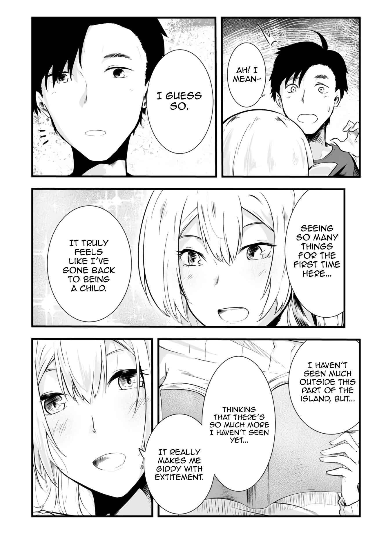 Mujintou de Elf to Kyoudou Seikatsu Chapter 2 page 10