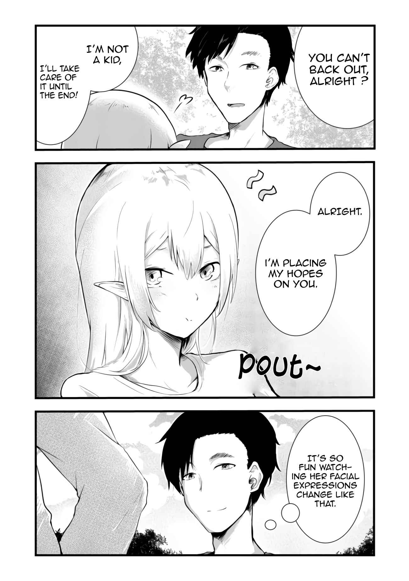 Mujintou de Elf to Kyoudou Seikatsu Chapter 2 page 16