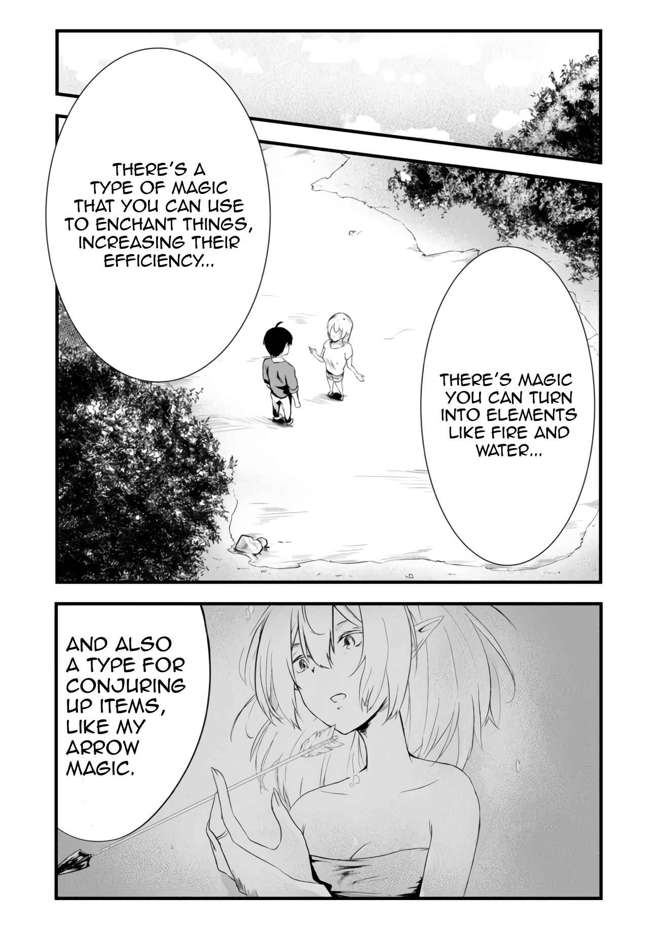Mujintou de Elf to Kyoudou Seikatsu Chapter 2 page 17