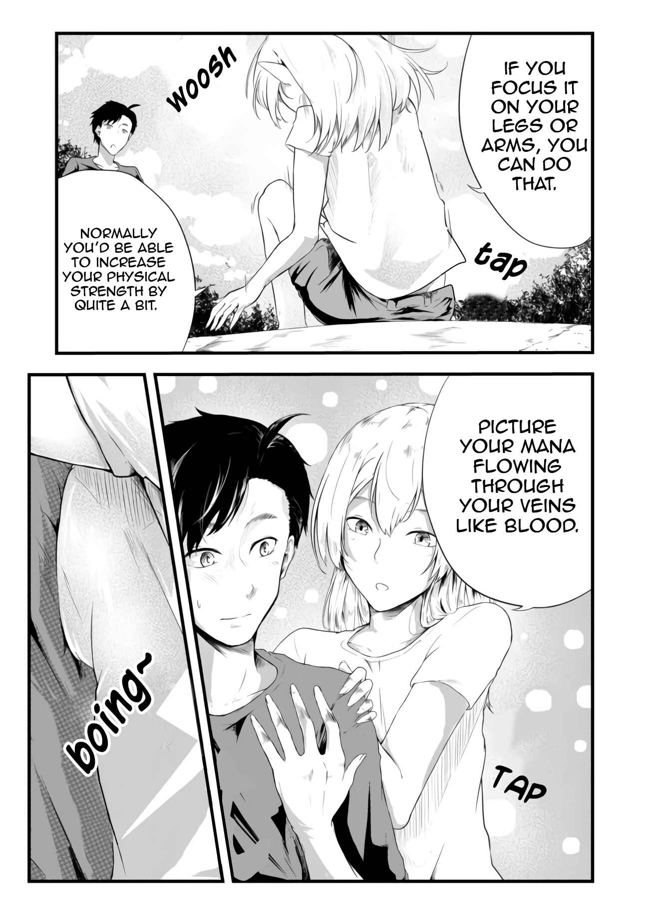 Mujintou de Elf to Kyoudou Seikatsu Chapter 2 page 21