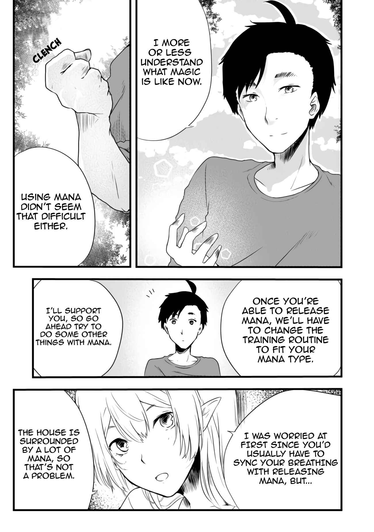 Mujintou de Elf to Kyoudou Seikatsu Chapter 2 page 27