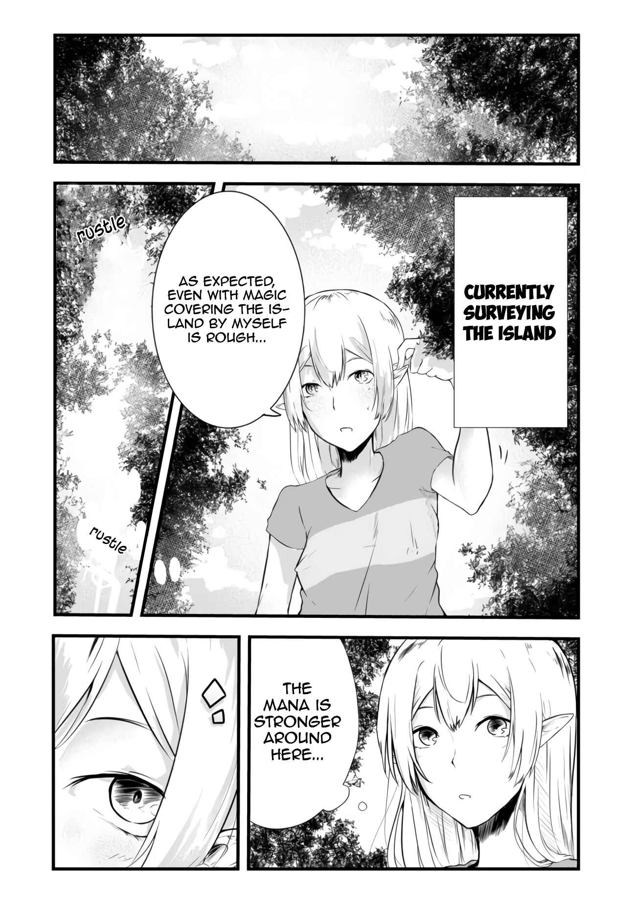 Mujintou de Elf to Kyoudou Seikatsu Chapter 2 page 29