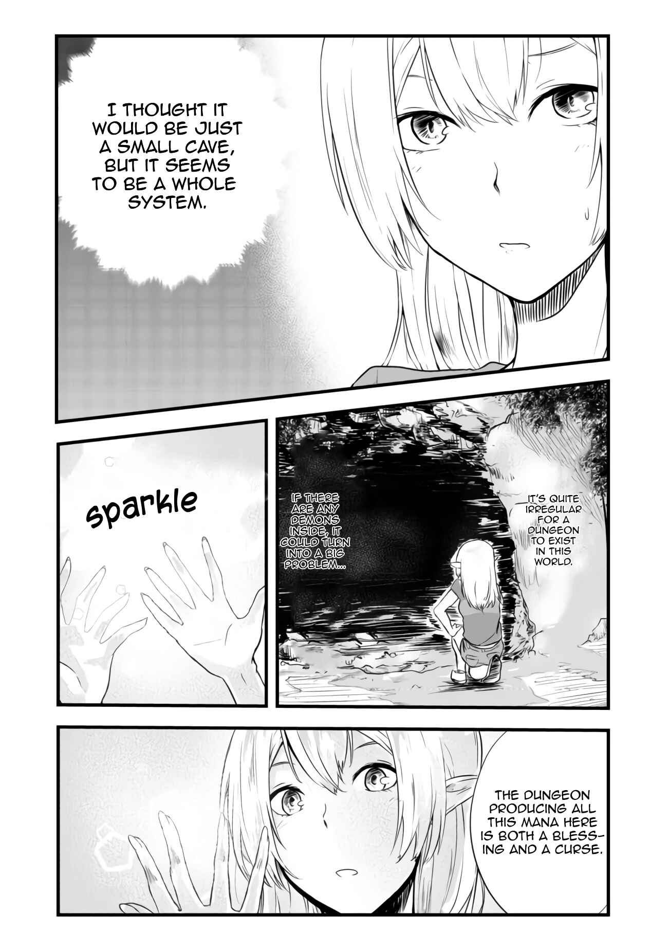 Mujintou de Elf to Kyoudou Seikatsu Chapter 2 page 31