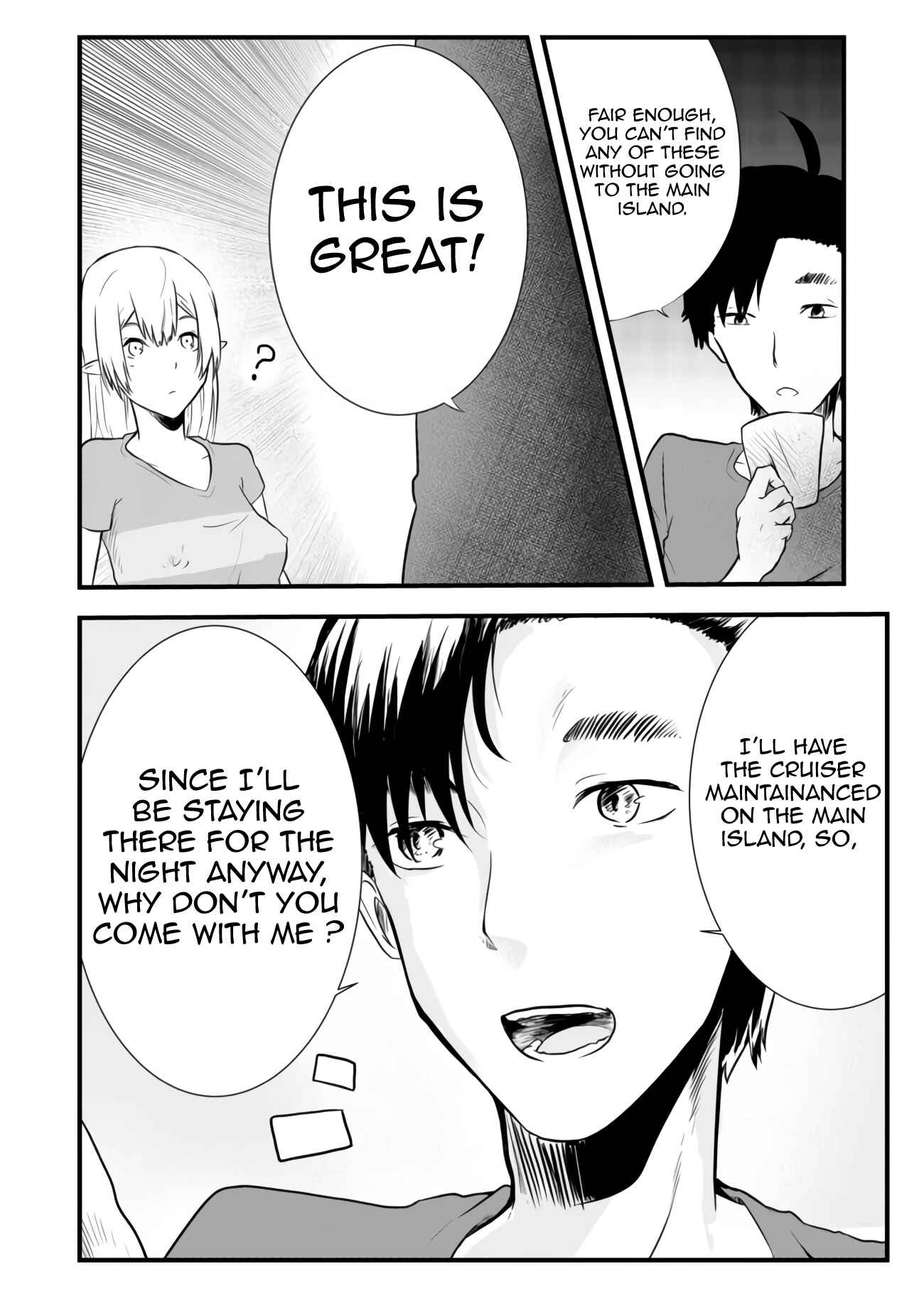 Mujintou de Elf to Kyoudou Seikatsu Chapter 2 page 38