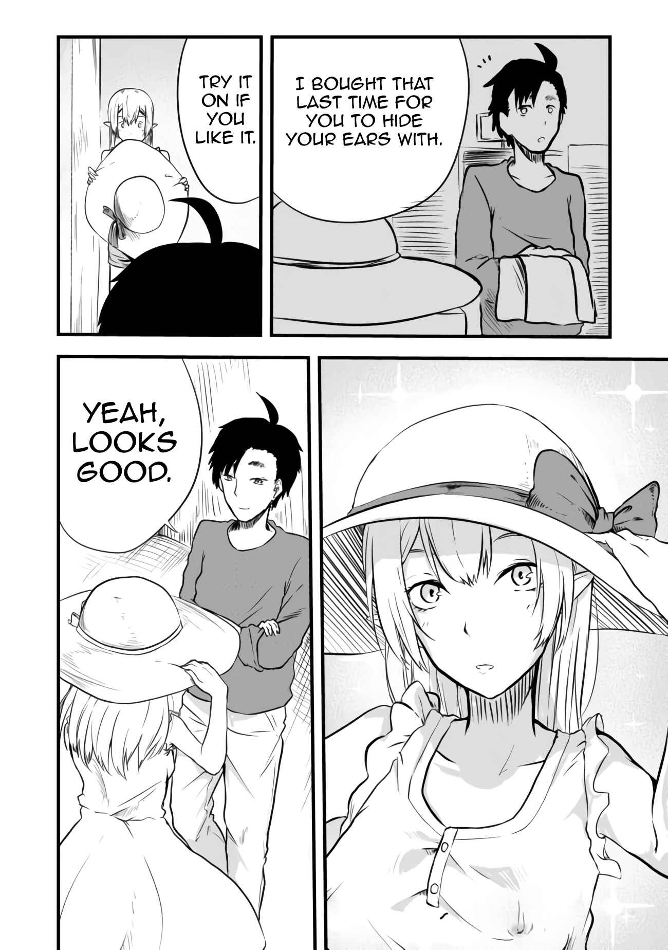 Mujintou de Elf to Kyoudou Seikatsu Chapter 2 page 40