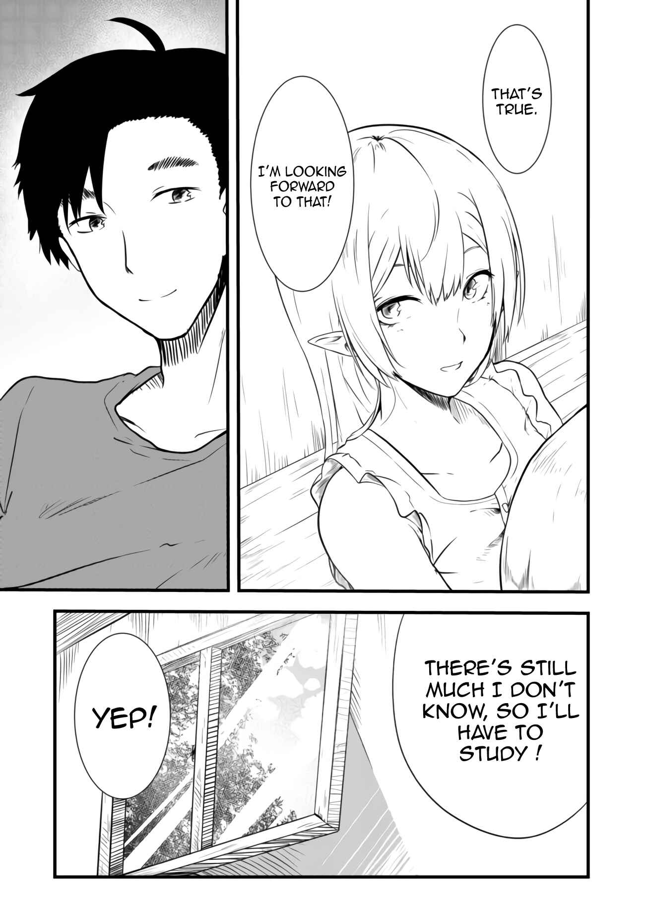 Mujintou de Elf to Kyoudou Seikatsu Chapter 2 page 43