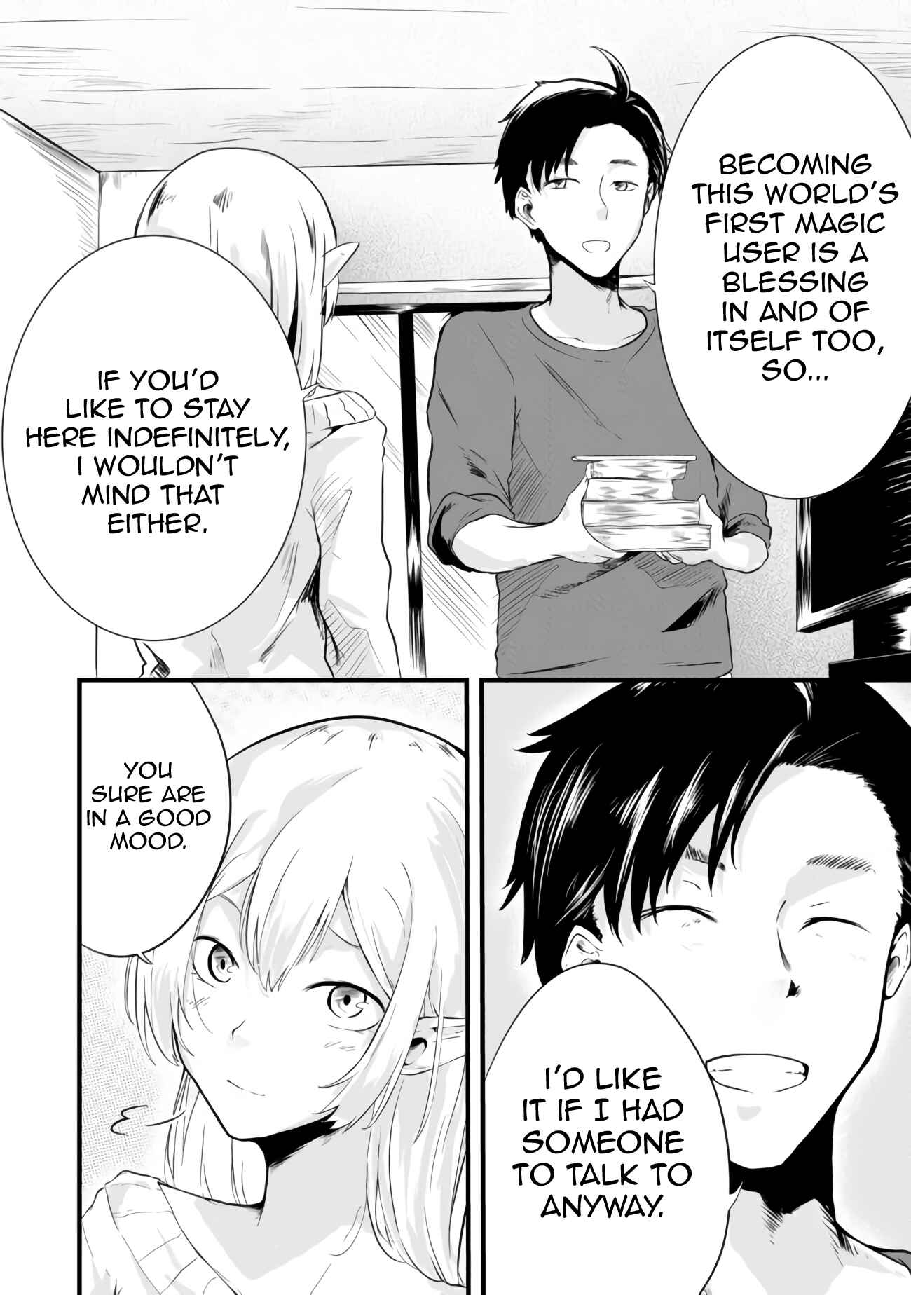 Mujintou de Elf to Kyoudou Seikatsu Chapter 2 page 6