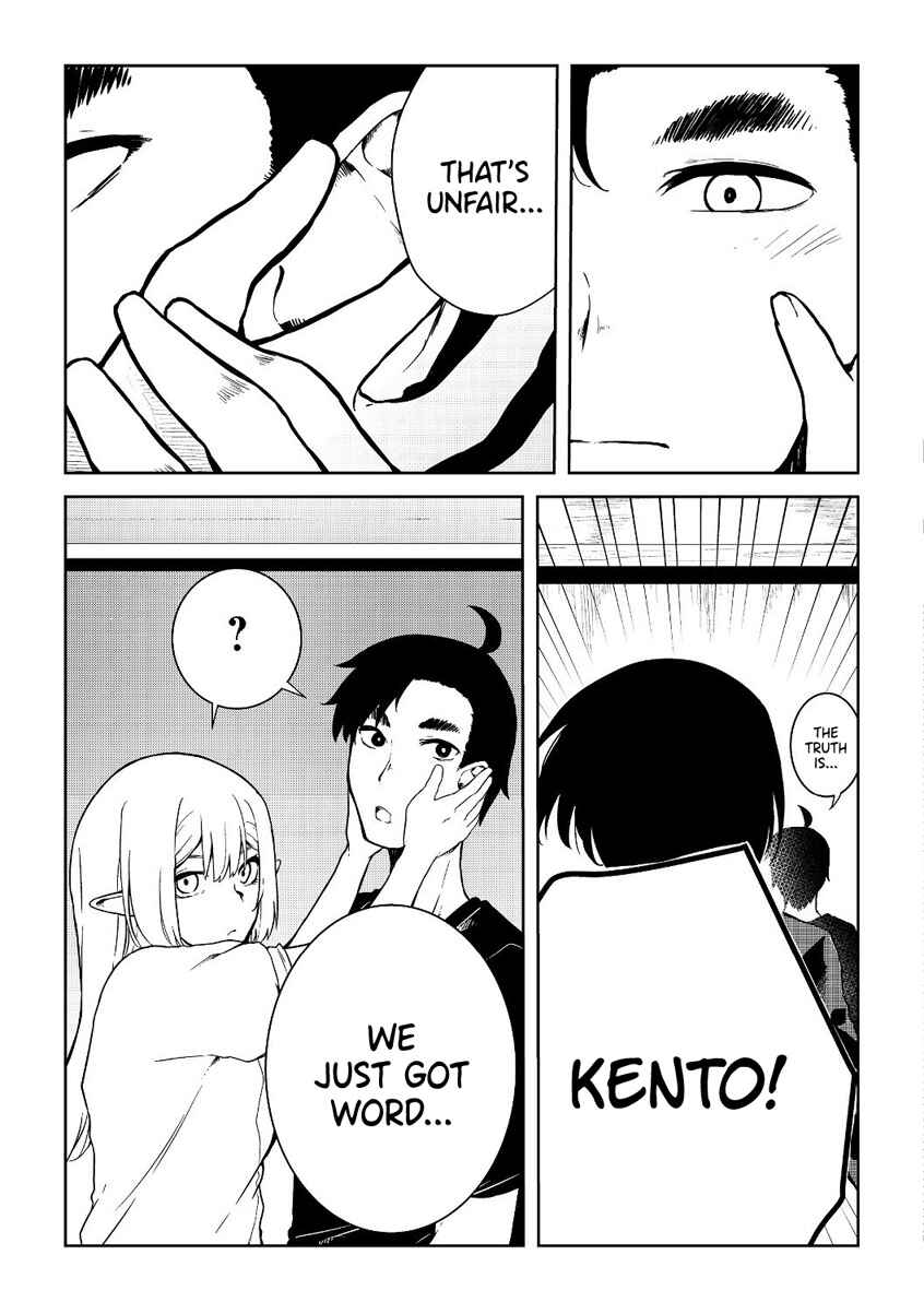 Mujintou de Elf to Kyoudou Seikatsu Chapter 9 page 22