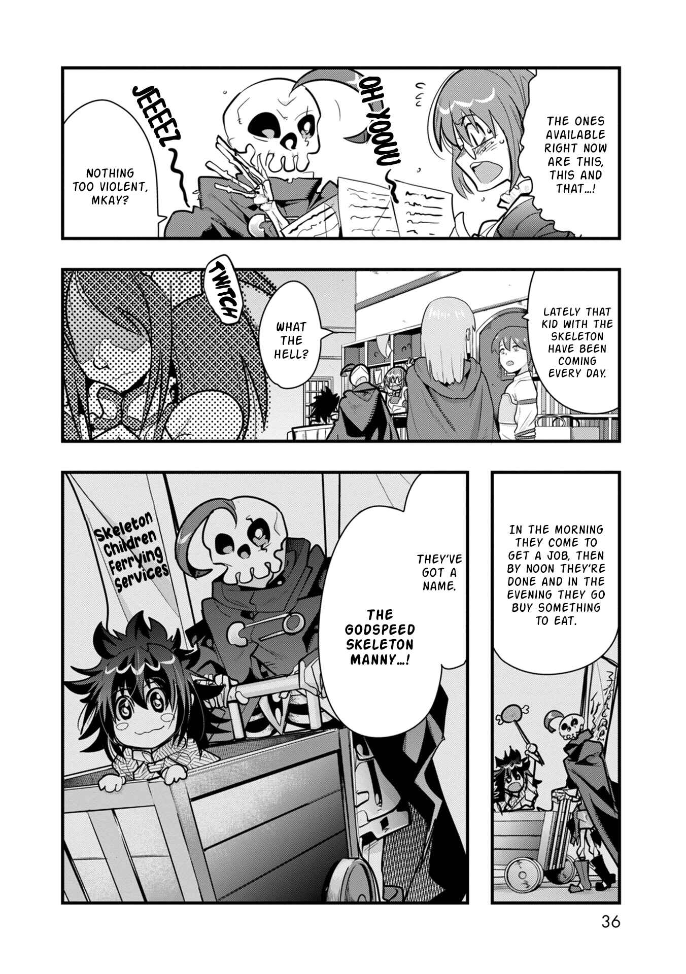 Mukashi Yuusha de Ima wa Hone Chapter 6 page 34