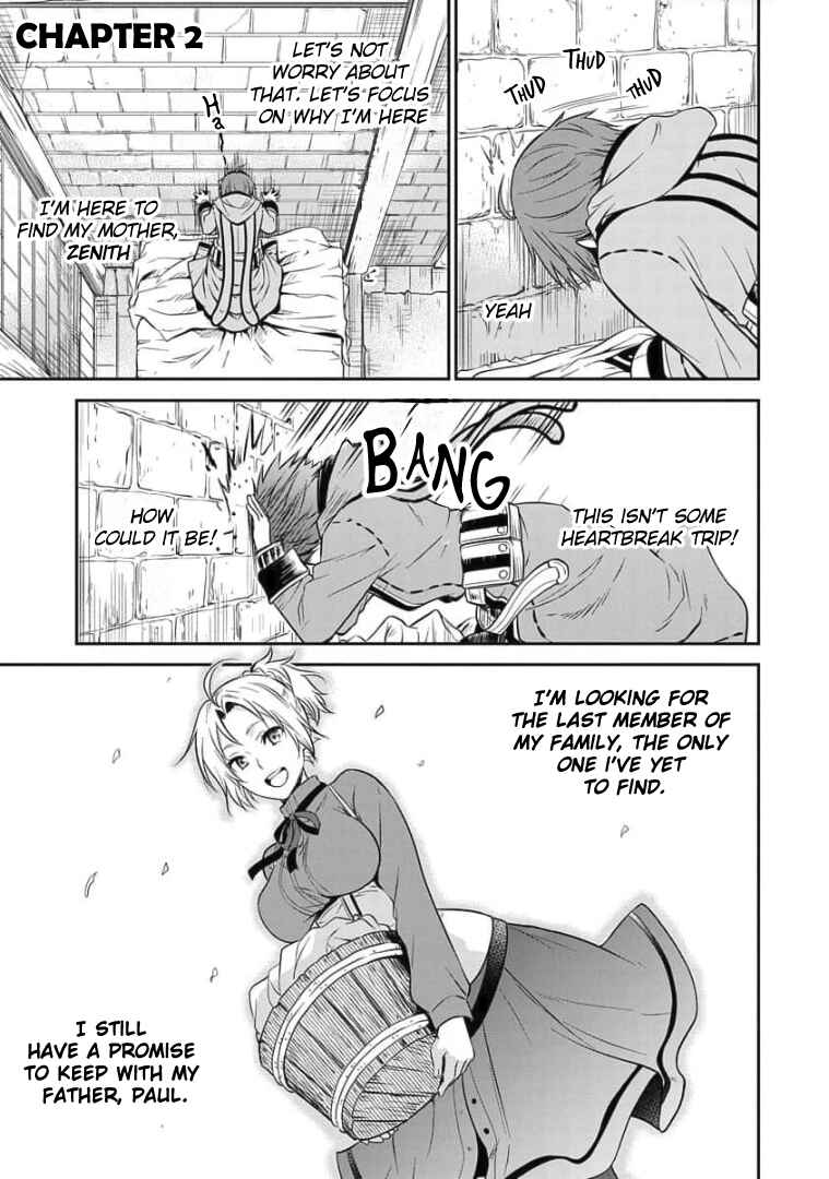 Mushoku Tensei ~Isekai Ittara Honki Dasu~ Shitsui no Majutsushi Hen Chapter 2 page 1
