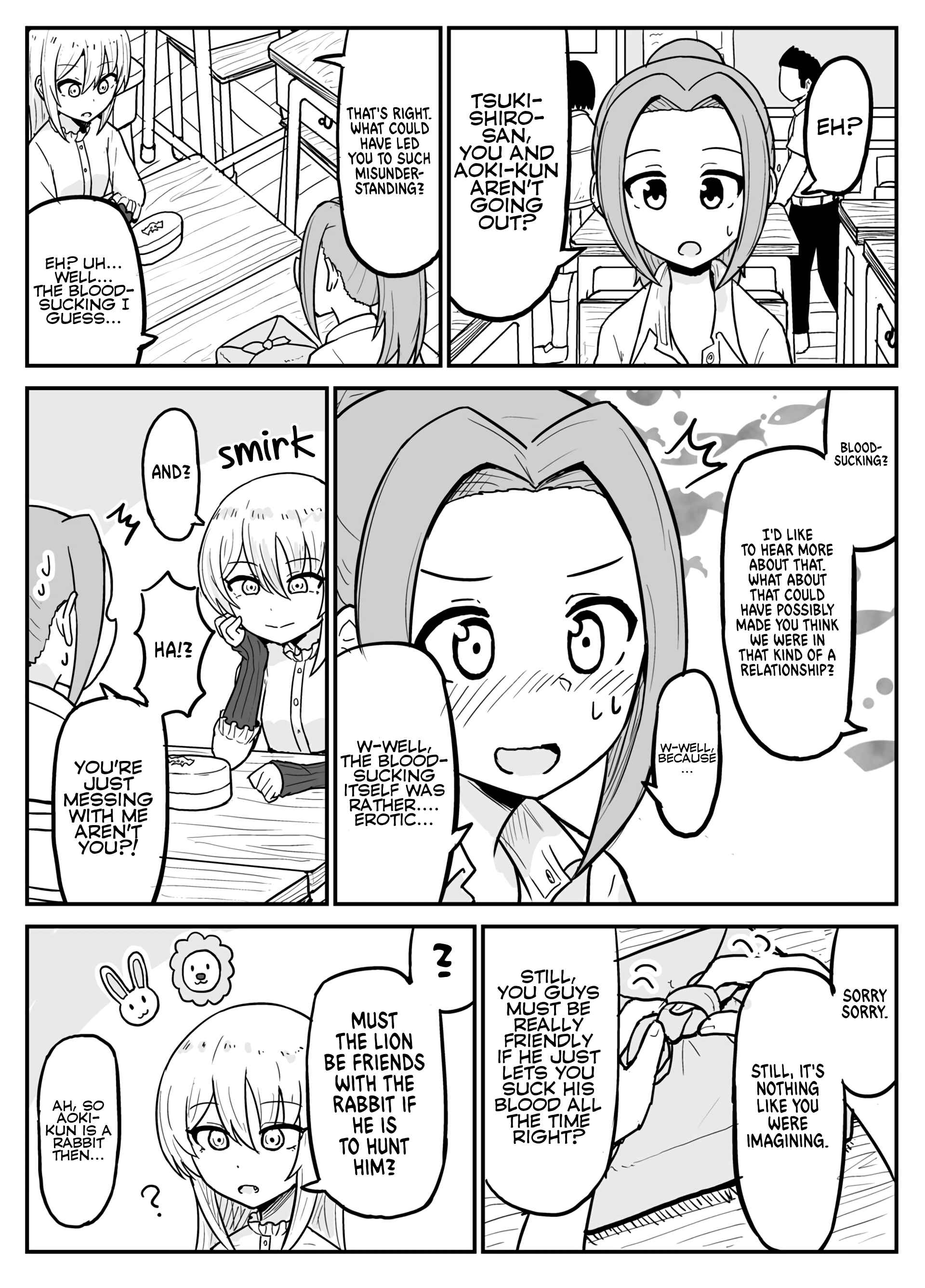 My Childhood Friend the Vampire Chapter 4 page 0
