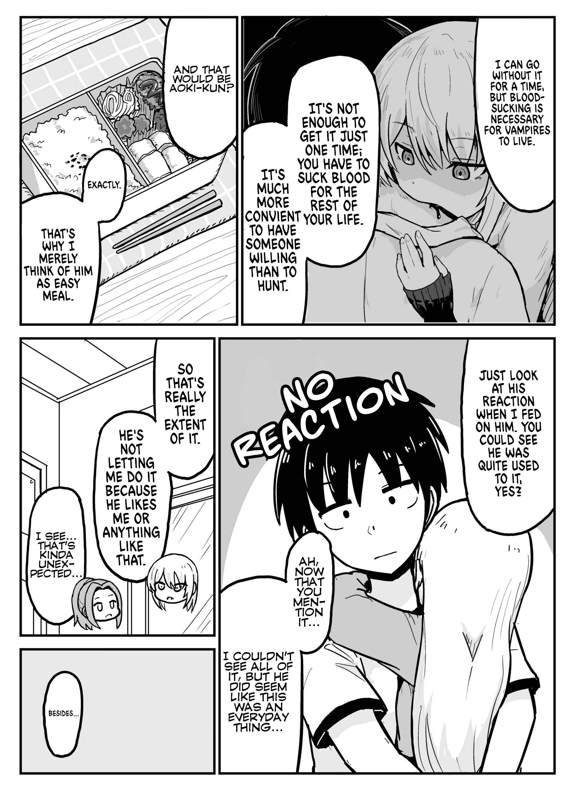 My Childhood Friend the Vampire Chapter 4 page 1