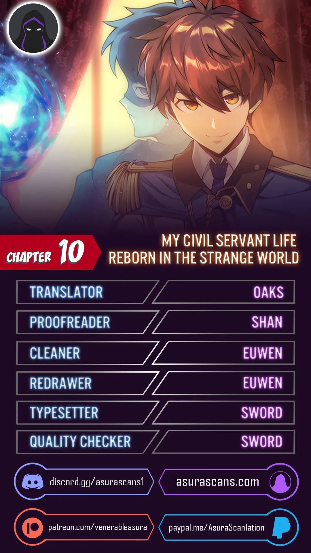 My Civil Servant Life Reborn in the Strange World Chapter 10 page 0