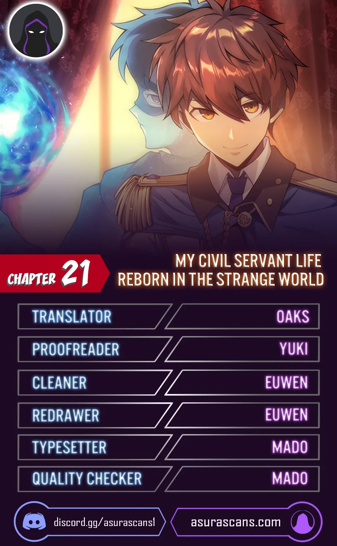 My Civil Servant Life Reborn in the Strange World Chapter 21 page 0
