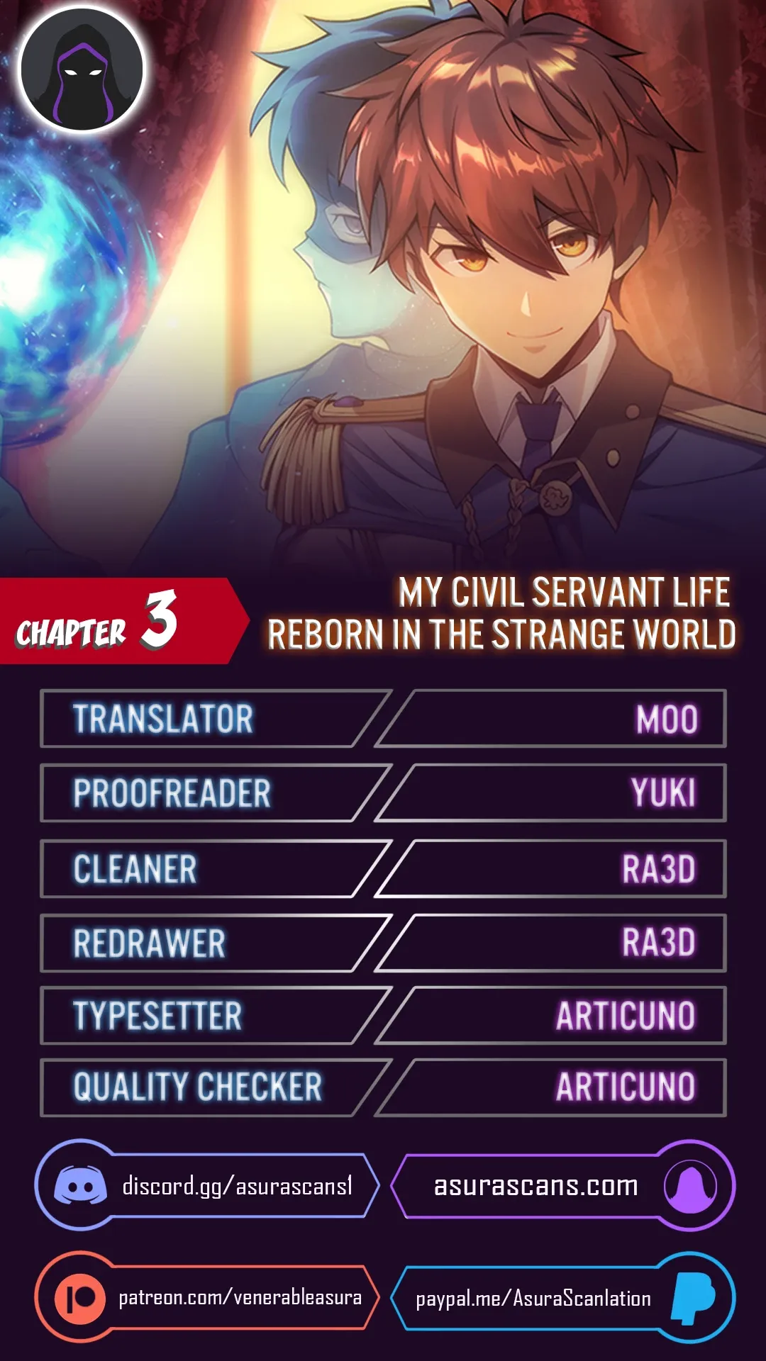 My Civil Servant Life Reborn in the Strange World Chapter 3 page 0