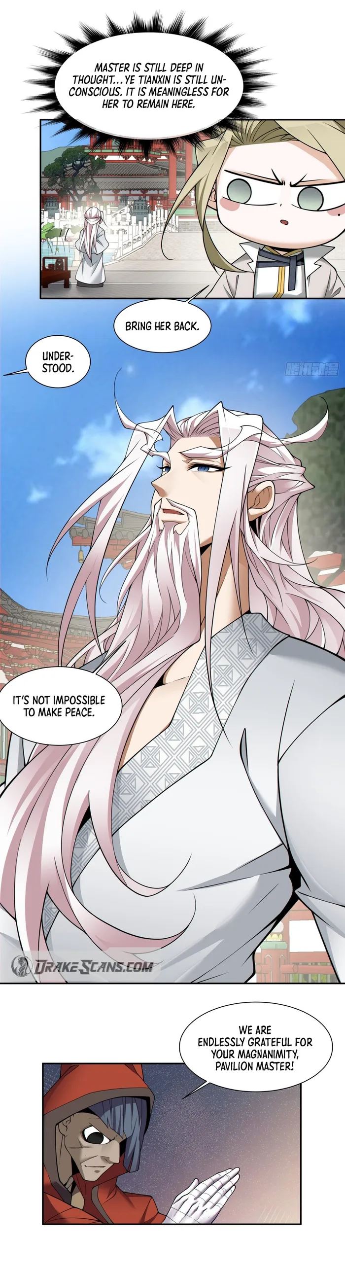 My Disciples Are All Big Villains Chapter 132 page 9