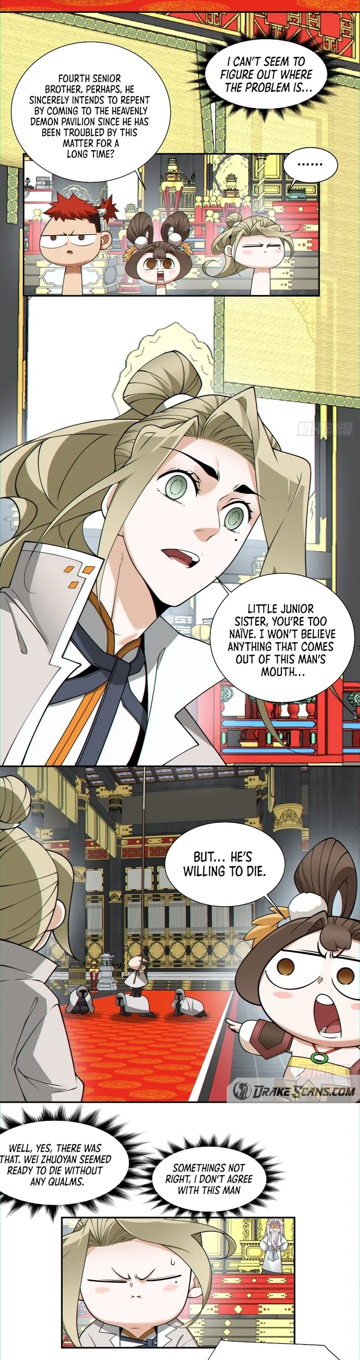 My Disciples Are All Big Villains Chapter 153 page 12