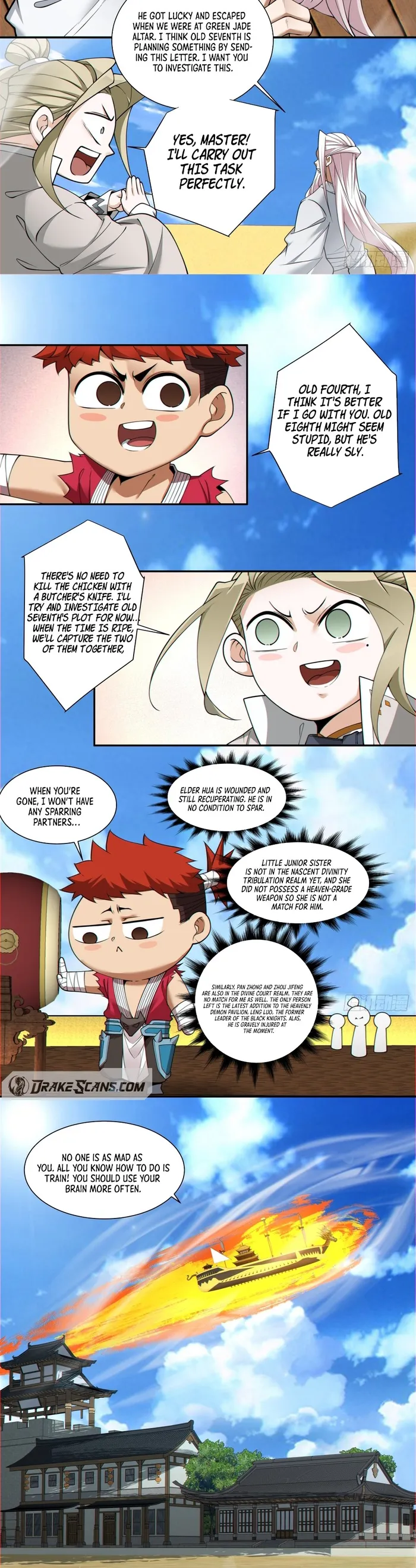 My Disciples Are All Big Villains Chapter 159 page 9
