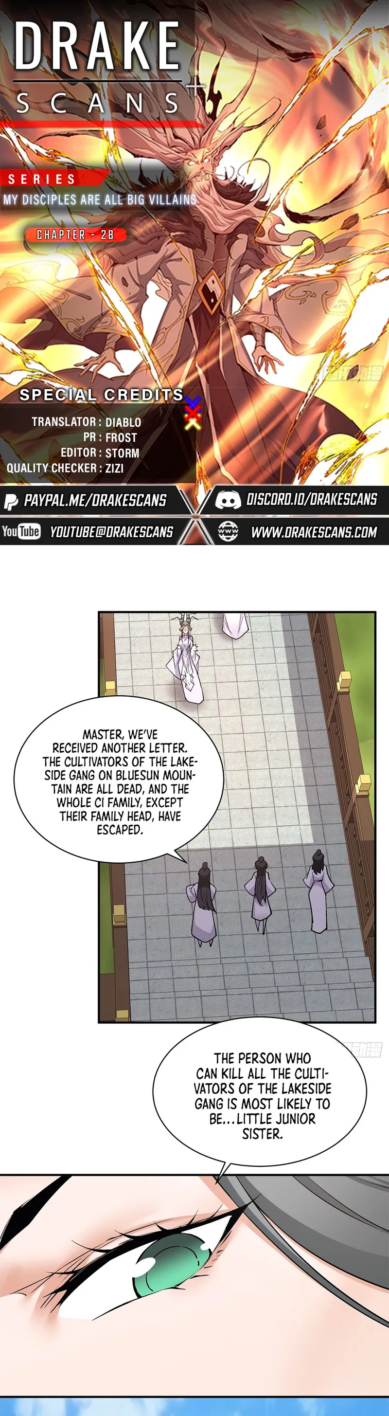 My Disciples Are All Big Villains Chapter 28 page 0