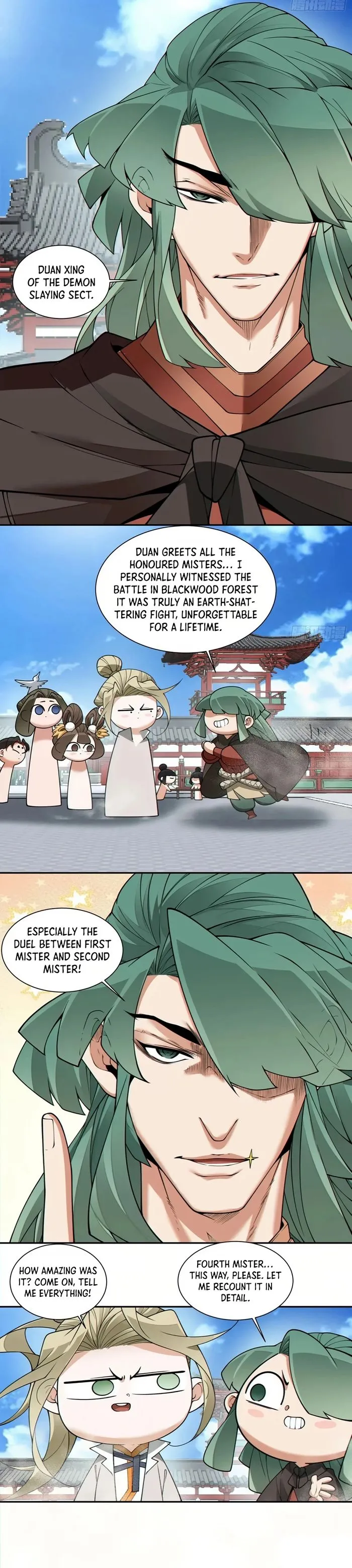 My Disciples Are All Big Villains Chapter 334 page 9