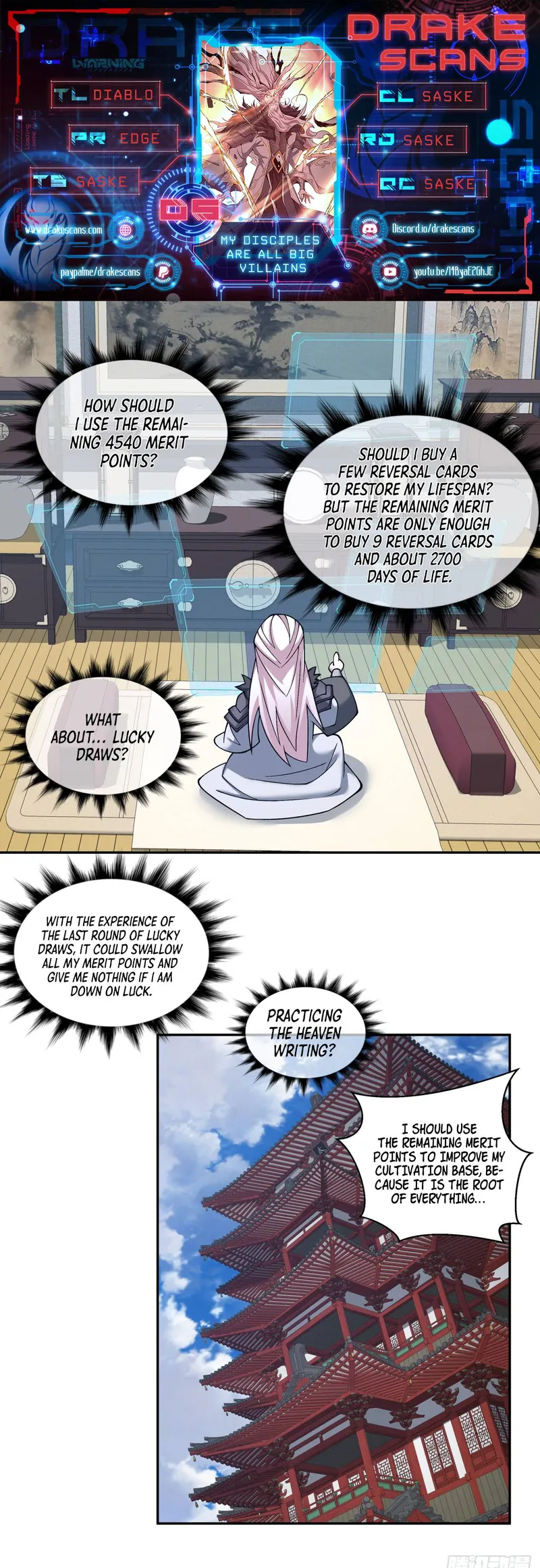 My Disciples Are All Big Villains Chapter 40 page 0