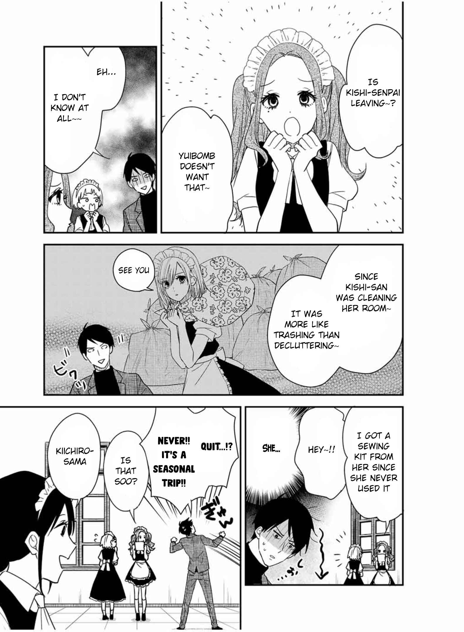 My Maid, Miss Kishi Chapter 23 page 4