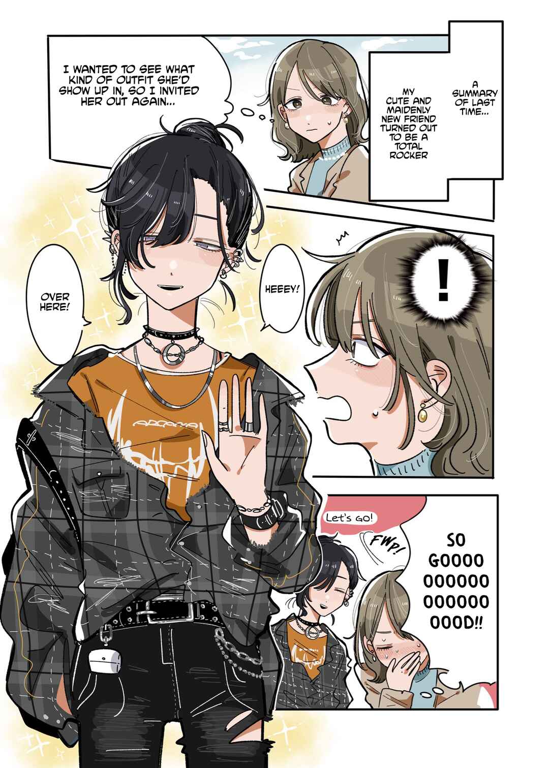 My New Friend Wasn't What I Expected Chapter 2 page 0