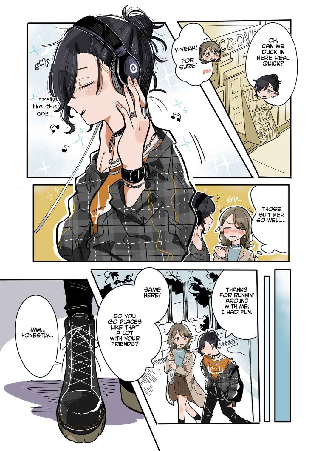 My New Friend Wasn't What I Expected Chapter 2 page 1