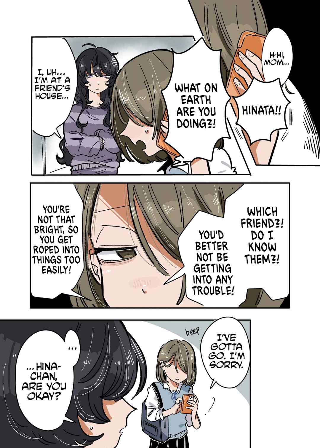 My New Friend Wasn't What I Expected Chapter 21 page 0
