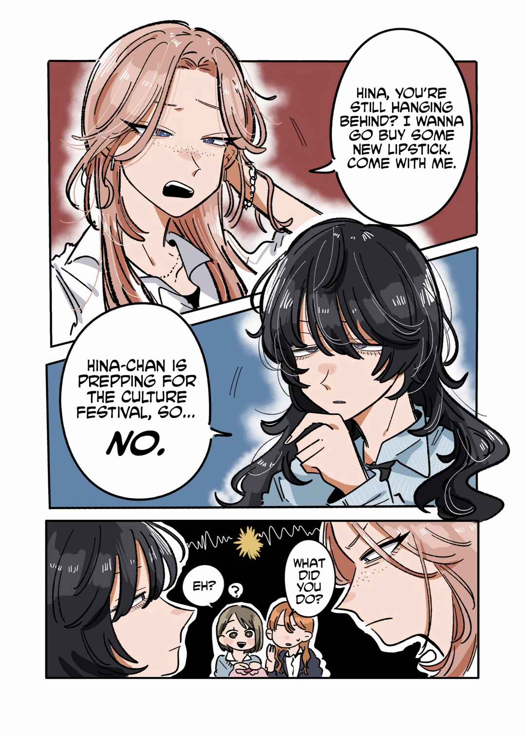 My New Friend Wasn't What I Expected Chapter 23 page 3