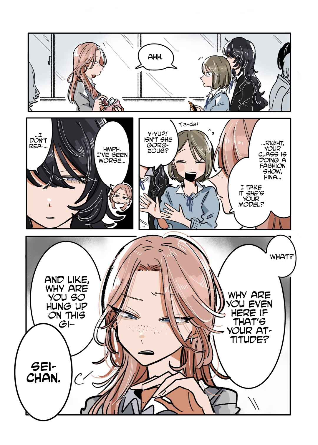 My New Friend Wasn't What I Expected Chapter 24 page 1