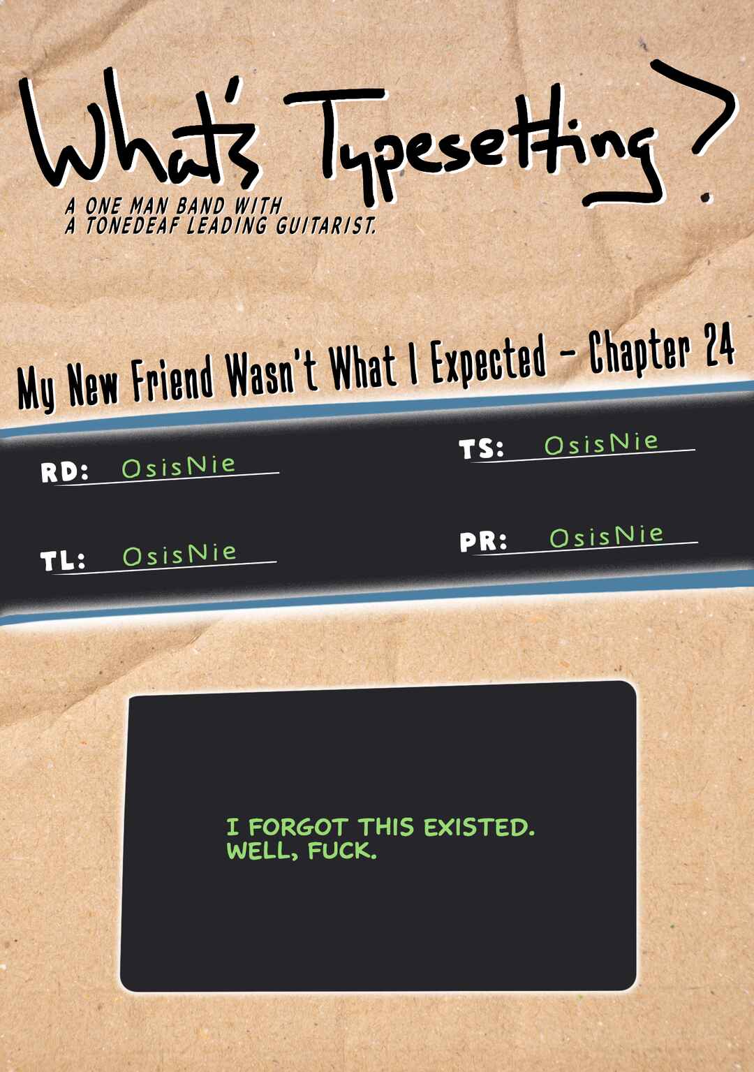 My New Friend Wasn't What I Expected Chapter 24 page 4