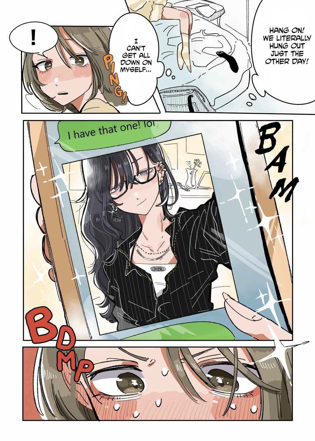 My New Friend Wasn't What I Expected Chapter 3 page 1