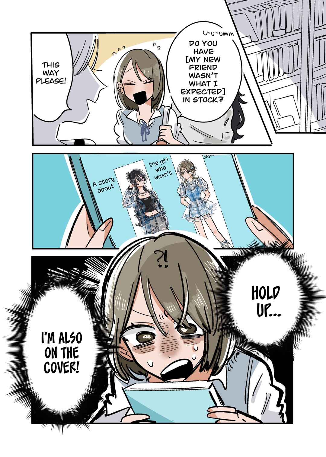 My New Friend Wasn't What I Expected Chapter 35.7 page 1