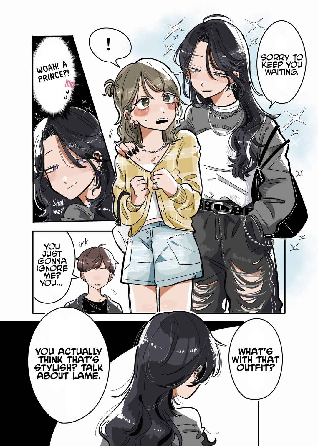 My New Friend Wasn't What I Expected Chapter 5 page 1