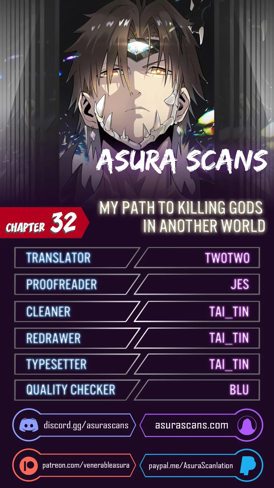 My Path to Killing Gods in Another World Chapter 32 page 0