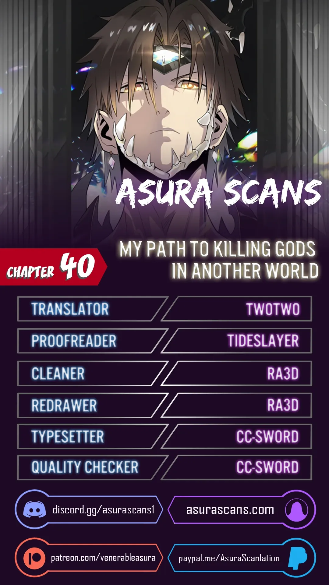 My Path to Killing Gods in Another World Chapter 40 page 0