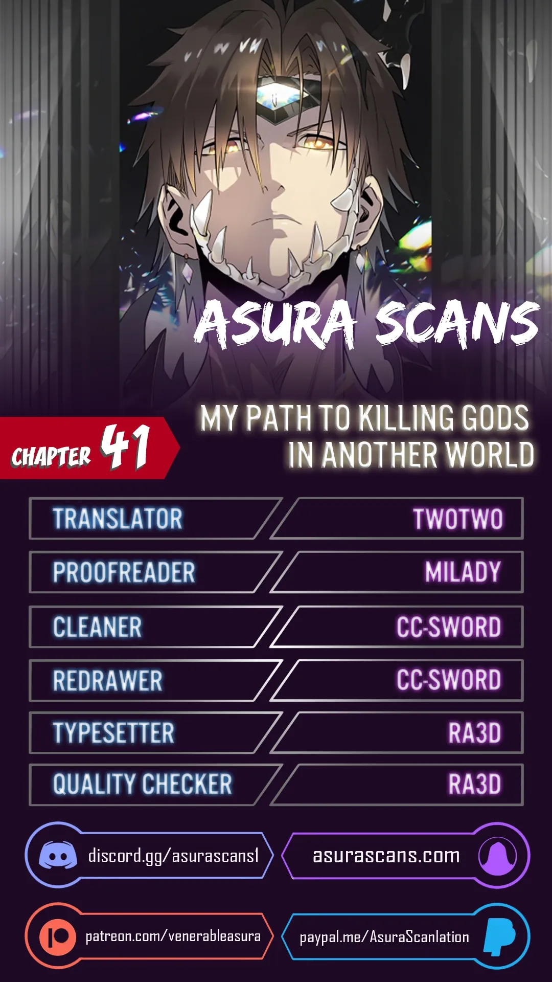 My Path to Killing Gods in Another World Chapter 41 page 0