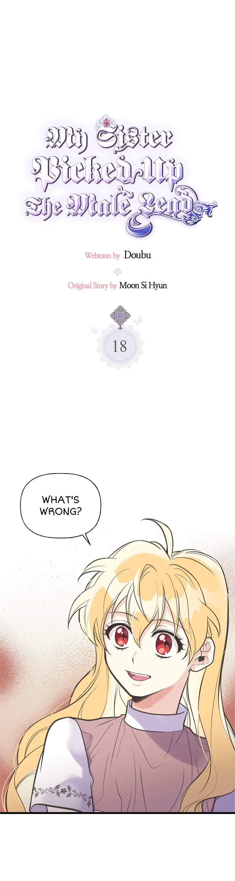 My Sister Picked Up the Male Lead Chapter 18 page 0