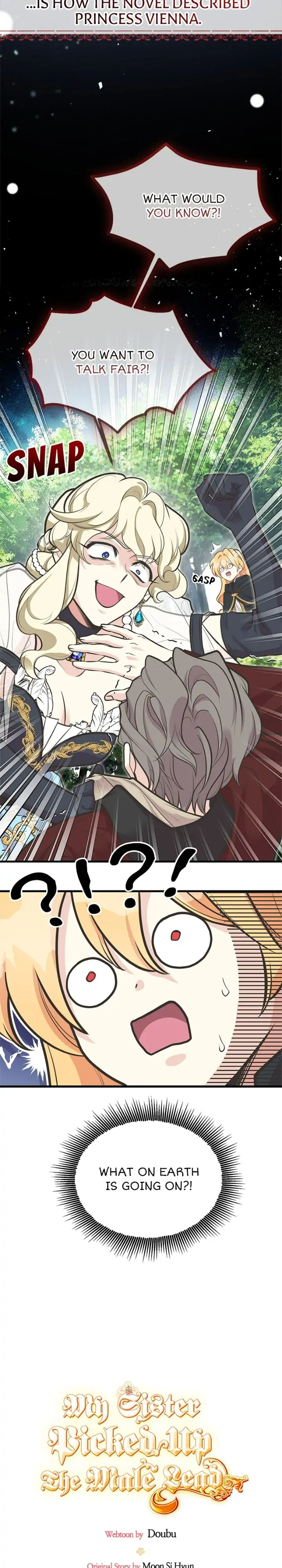 My Sister Picked Up the Male Lead Chapter 67 page 7